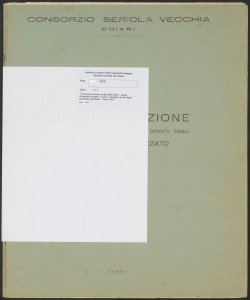 189 - Consorzio Seriola vecchia di Chiari - Ruolo d'esazione di taglie, canoni, contributi dovuti dagli utenti di Castrezzato - Anno 1956