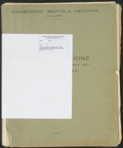 190 - Consorzio Seriola vecchia di Chiari - Ruolo d'esazione di taglie, canoni, contributi dovuti dagli utenti di Chiari - Anno 1956