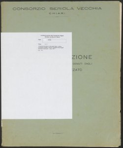 192 - Consorzio Seriola vecchia di Chiari - Ruolo d'esazione di taglie, canoni, contributi dovuti dagli utenti di Castrezzato - Anno 1957