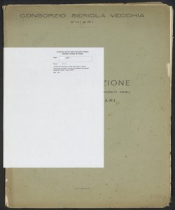 197 - Consorzio Seriola vecchia di Chiari - Ruolo d'esazione di taglie, canoni, contributi dovuti dagli utenti di Chiari - Anno 1958