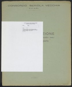 198 - Consorzio Seriola vecchia di Chiari - Ruolo d'esazione di taglie, canoni, contributi dovuti dagli utenti di Castrezzato - Anno 1959