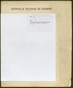 287 - Seriola nuova - Esercizio 1928 - Ruolo delle entrate diverse comuni alle Seriole vecchia e nuova