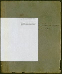 208 - Quinternetto d'esazione dei redditi comuni tra le due Compartite delle Seriole vecchia e nuova di Chiari e di quelli particolari della nuova per l'anno 1879/1880