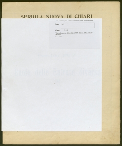 247 - Seriola nuova - Esercizio 1908 - Ruolo delle entrate diverse