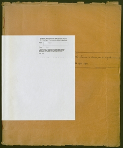 221 - Quinternetto d'esazione dei redditi della Seriola nuova di Chiari, non che di quelli comuni fra la medesima e la Seriola vecchia pell'annualità 1901/1902