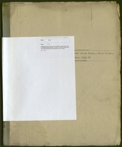 216 - Quinternetto d'esazione dei redditi comuni tra le due Compartite delle Seriole vecchia e nuova di Chiari non che di quelli particolari della nuova per l'anno 1887/1888