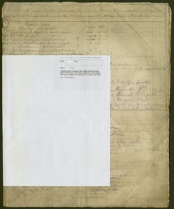 224 - Quinternetto d'esazione dei redditi dell'Università della Seriola nuova di Chiari maturati l'11 novembre 1905 meno l'affitto del Mulinasso scadibile come alla lettera M che si consegnano all'esattrice Banca Popolare di Chiari pella relativa riscossione