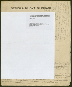 259 - Seriola nuova - Esercizio 1915 - Ruolo delle entrate diverse - Redditi comuni tra le due Compartite delle Seriole Vecchia e nuova