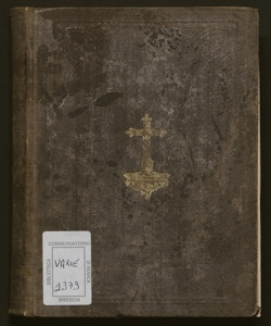 Cantiques des Paroisses et des Communautes ... : en tuot, 300 Cantiques, la plupart sur deux airs, l'un ancien ou plus populaire, l'autre nouveau et plus solennel / paroles et musique de M. l'abbé A. Gravier chanoine honoraire de la Chatédrale de St-Dié