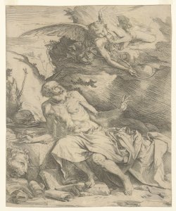 San Girolamo ha la visione degli angeli che suonano le trombe del giudizio Ribera Jusepe de detto Spagnoletto