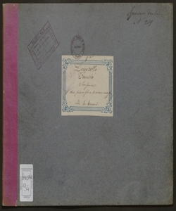 Sinfonia dell'opera Fausta / del sig. M.o  Gaetano Donizetti ; ridotta per due piano forti a quattro mani ciascuno da Tito Ricordi