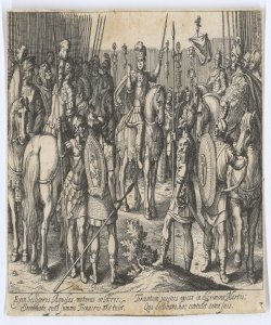 Scipione l'Africano prepara il suo esercito Merian Matthaus il Vecchio