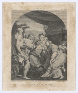 Madonna con Bambino e santi Bovinet Edme