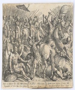 Scipione l'Africano e la battaglia sul fiume Trebbia Merian Matthaus il Vecchio