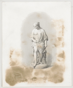 Figura femminile panneggiata Gandini Domenico