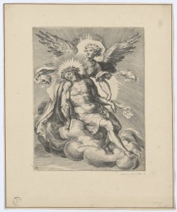 Cristo in pietà e angeli Alberti Cherubino