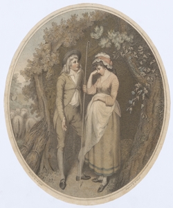 Giovane coppia in campagna Ward William I