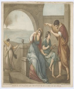 Plinio il Giovane descrive le circostanze della morte di suo zio Legrand Louis Claude