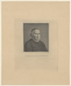 Ritratto di Stefano Antonio Morcelli Bozza Gaetano