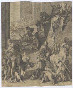Strage degli innocenti Robusti Jacopo detto Tintoretto