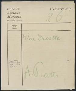 The throstle : [for voice, flute and piano] / Music by Alfred Piatti ; [Words] by Alfred Lord Tennyson