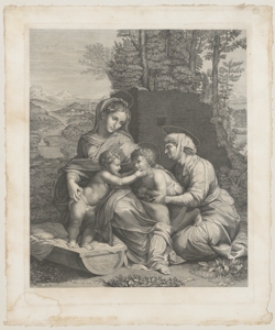 Madonna con Bambino, san Giovannino e sant'Elisabetta Sanzio Raffaello