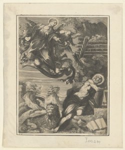 Apparizione della Madonna a san Girolamo Robusti Jacopo detto Tintoretto