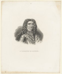 Ritratto di Eugenio principe di Savoia Geoffroy Nicolas Charles