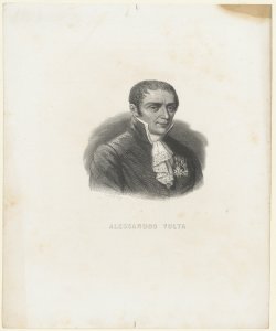 Ritratto di Alessandro Volta Geoffroy Nicolas Charles