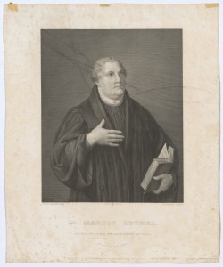 Ritratto di Martin Lutero Mùller Christian Friederich von