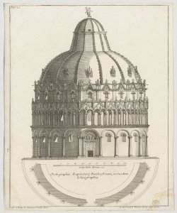 Battistero della Basilica di Pisa Frezza Giovanni Gerolamo