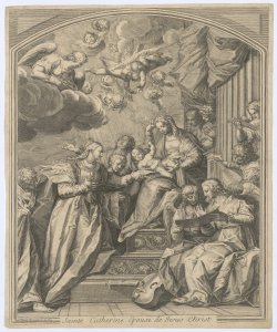 Matrimonio mistico di santa Caterina d'Alessandria Caliari Paolo detto Veronese