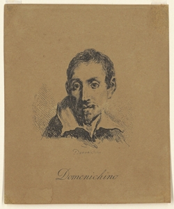 Ritratto di Domenichino Rembrandt