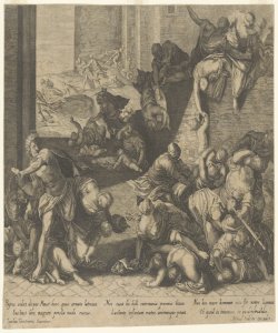 Strage degli innocenti Robusti Jacopo detto Tintoretto