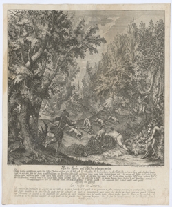 Caccia alle lepri Ridinger Johann Elias