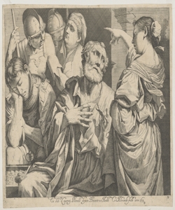 Negazione di san Pietro Dotti Giovanni Battista