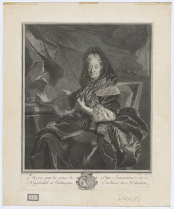 Ritratto di Maria duchessa di Nemours Drevet Pierre