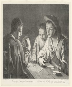Giocatori di carte Cavalli Nicolò