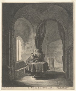 Sant'Anastasio nello studio Bailliu Pieter de il Vecchio