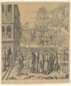 Ecce homo Hugenszoon Lucas detto Luca di Leida