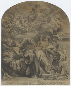 Sant'Agostino in estasi De Jode Pieter II