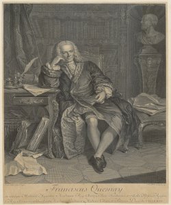 Ritratto di François Quesnay Wille Johann Georg