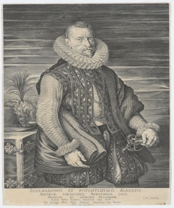 Ritratto di Alberto arciduca d'Austria Mueller Jan Hermansz