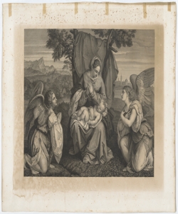 Madonna con Bambino e angeli Anderloni Pietro