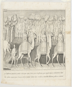 Fregio della colonna di Teodosio a Costantinopoli 