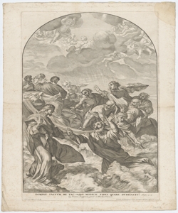 San Pietro cammina sulle acque Aquila Francesco Faraone