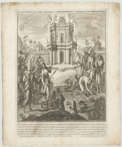 Apparati per la festa dei santi Pietro e Paolo del 1748 De Sorello Miguel