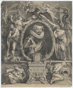 Ritratto di Charles de Longueval conte di Bucquoy Vorsterman Lucas il Vecchio