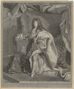 Ritratto di Luigi XIV il Grande Drevet Pierre