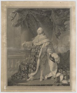 Ritratto di Luigi XVI re di Francia Callet Antoine François